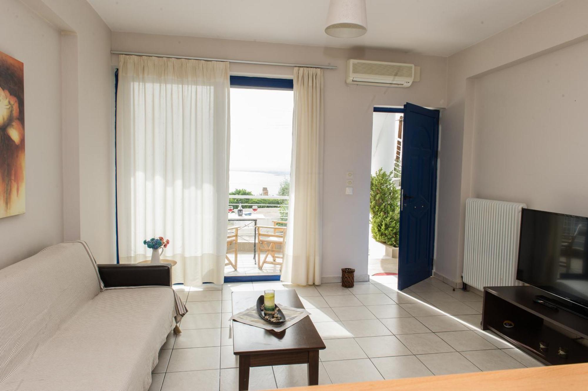 קלמאטה Kamari Blue Apartments מראה חיצוני תמונה